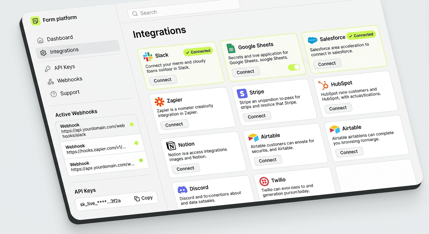 Integrations — CONNECT EVERYTHING.