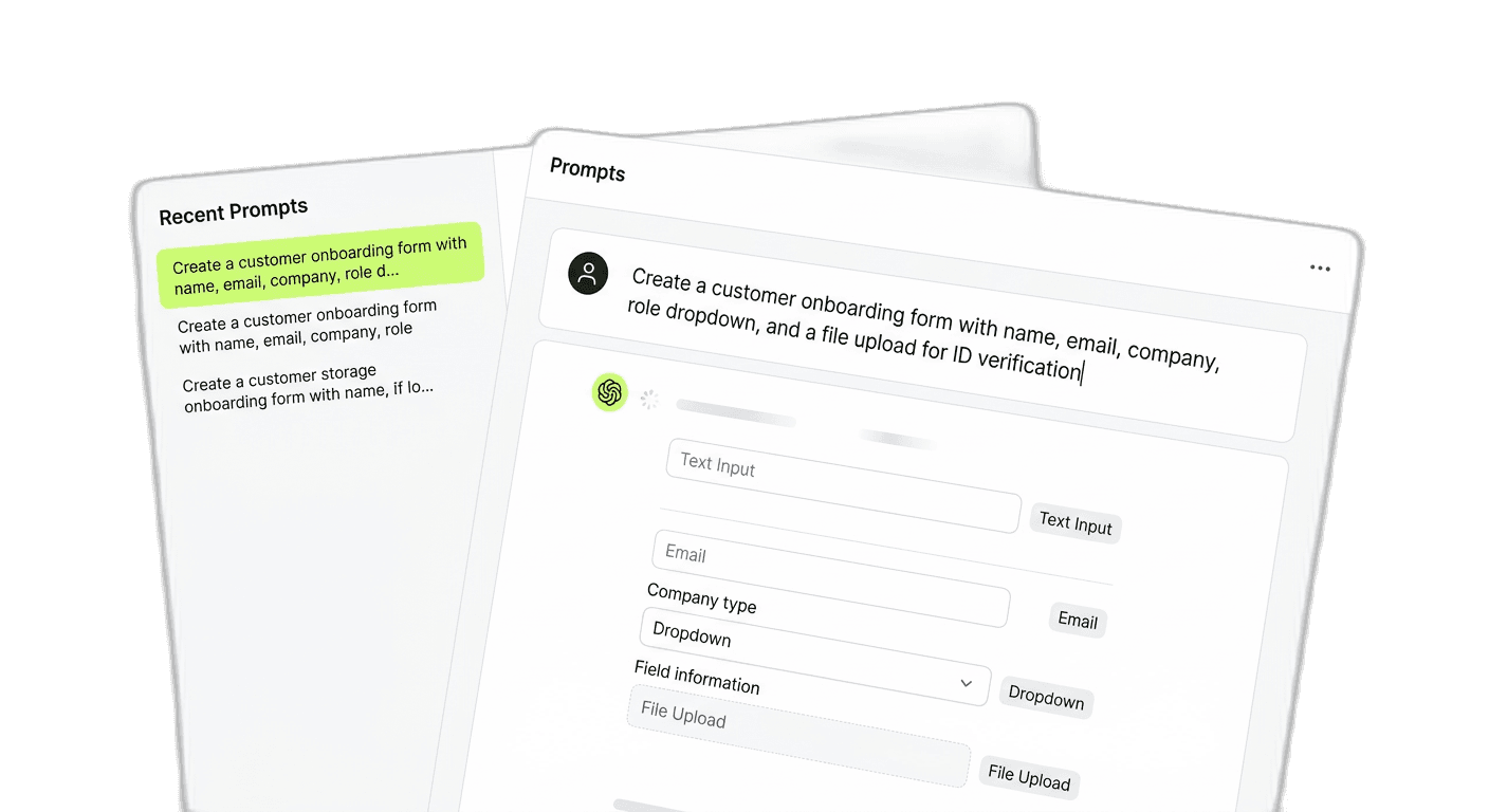 AI PROMPT — DESCRIBE. AI BUILDS.